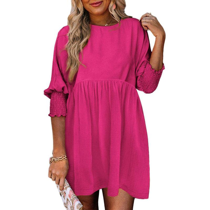 MIRASOL™ – Relaxed Fit Crew Neck Mini Dress