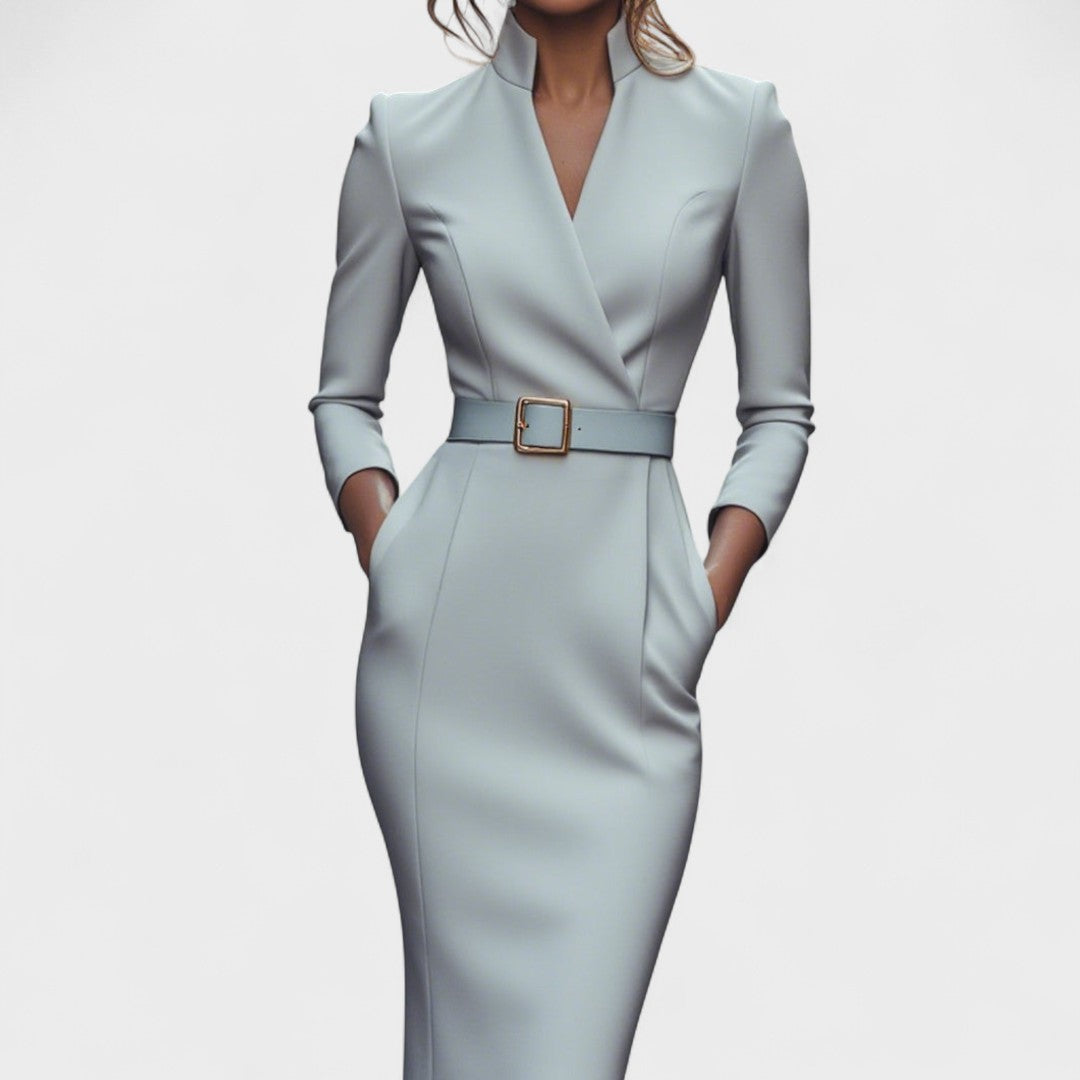Inês - Chic Belted Dress
