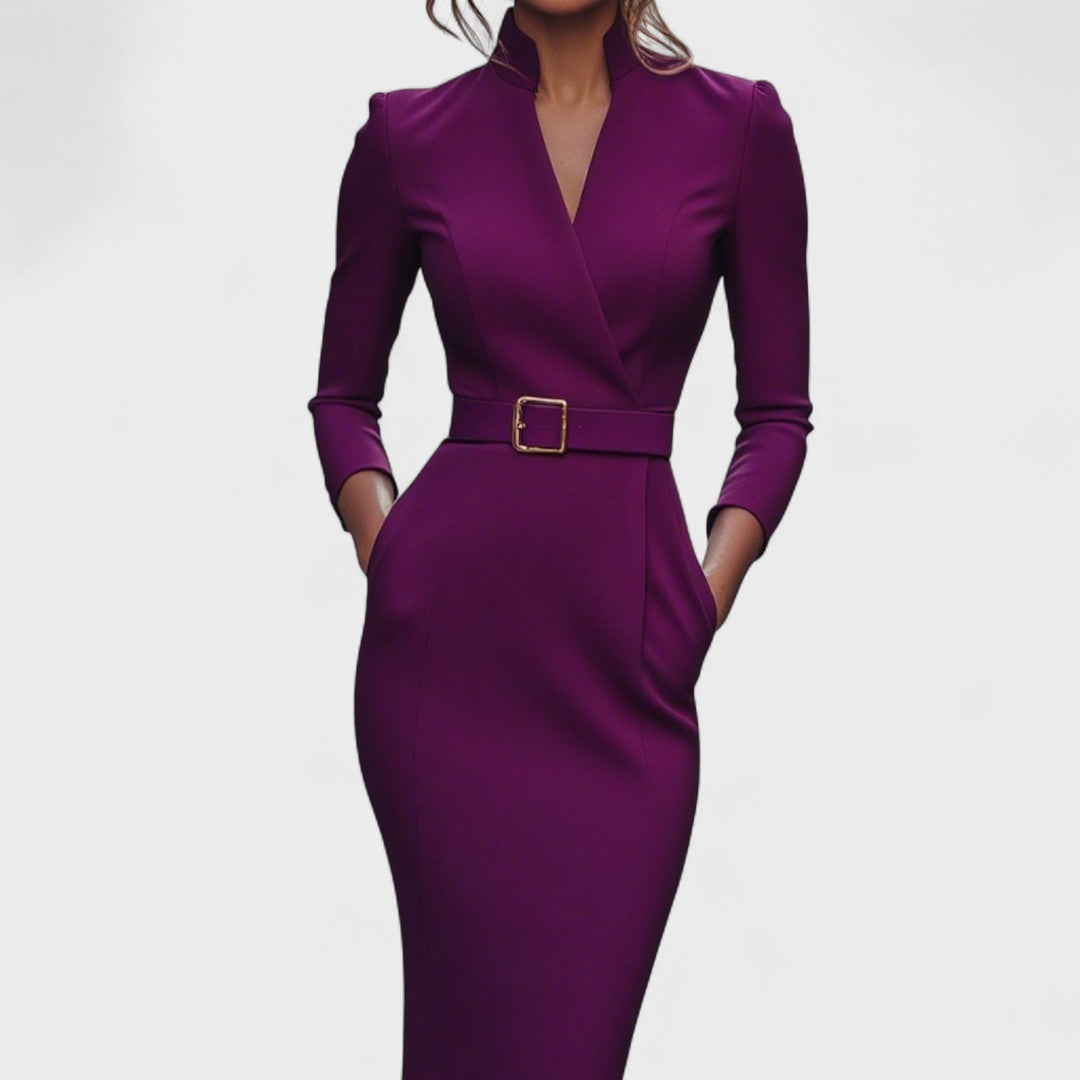 Inês - Chic Belted Dress