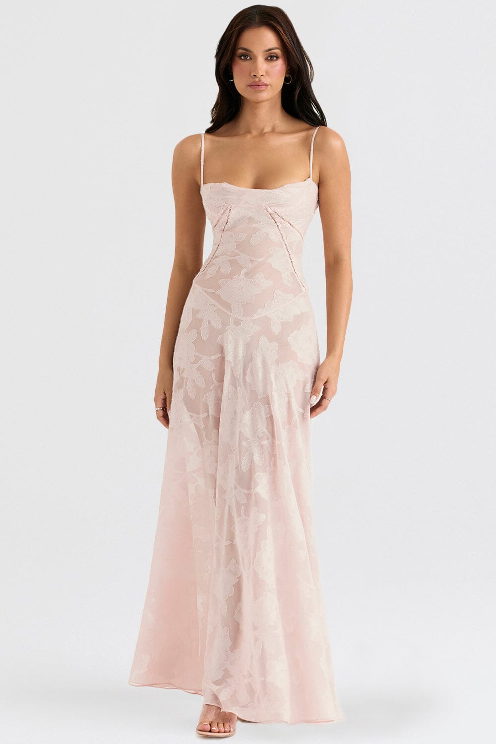 Serena - Chic Long Dress for Weddings and Special Occasions