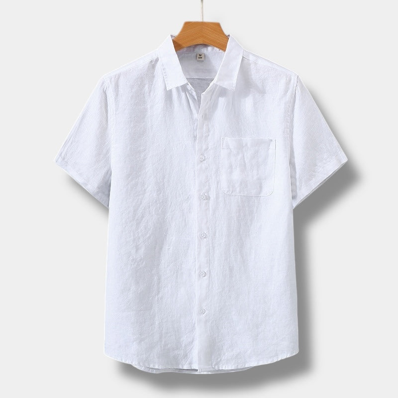 CAMISA OLD MONEY DE MANGA CORTA