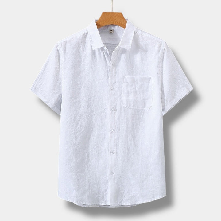 CAMISA OLD MONEY DE MANGA CORTA