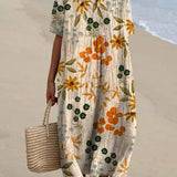 Merel | Vestido Maxi Floral Retro