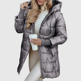 Lina - Chaqueta elegante con capucha y forro cálido
