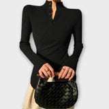 Lidia – Blusa de Punto Elegante y Entallada