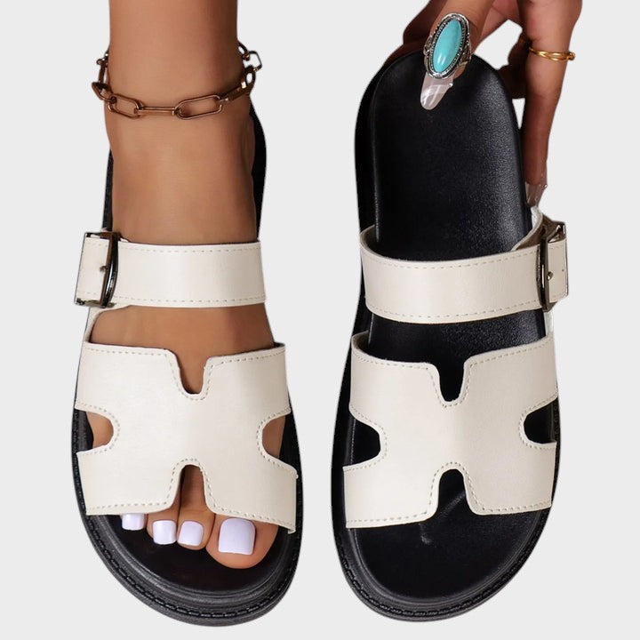 Rosinha - Sandalias ortopédicas de diseño en forma de H