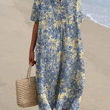 Merel | Vestido Maxi Floral Retro