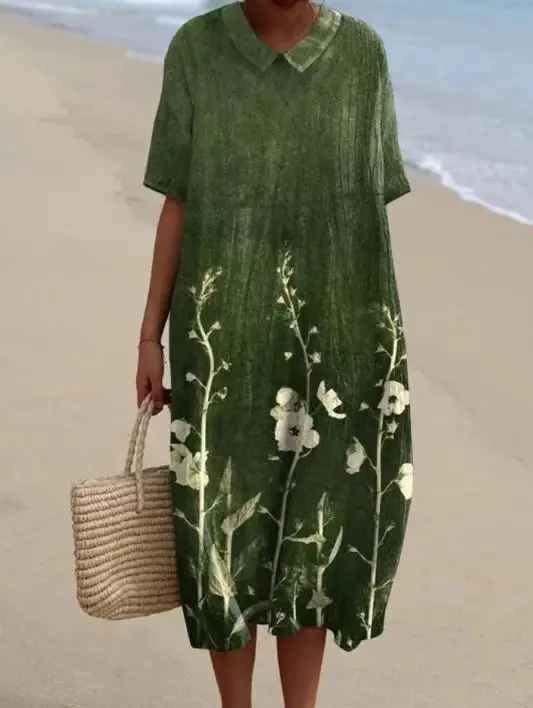 Merel | Vestido Maxi Floral Retro