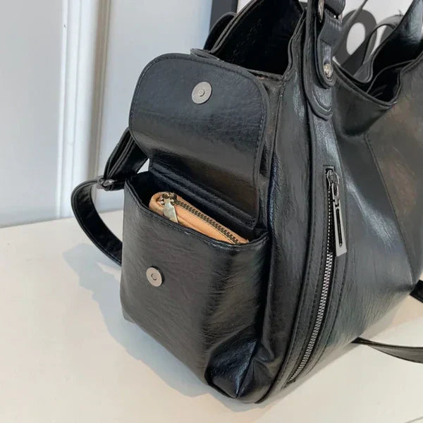 NOEMIE™ - Tote de piel atemporal