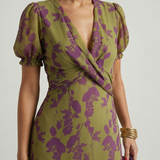 Leticia | Vestido Midi Floral Relajado