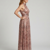 Inés | Vestido Midi Sin Mangas con Acabado Texturizado