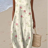 Flora | Coral Bloom Dress