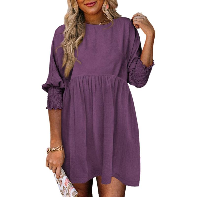 MIRASOL™ – Relaxed Fit Crew Neck Mini Dress