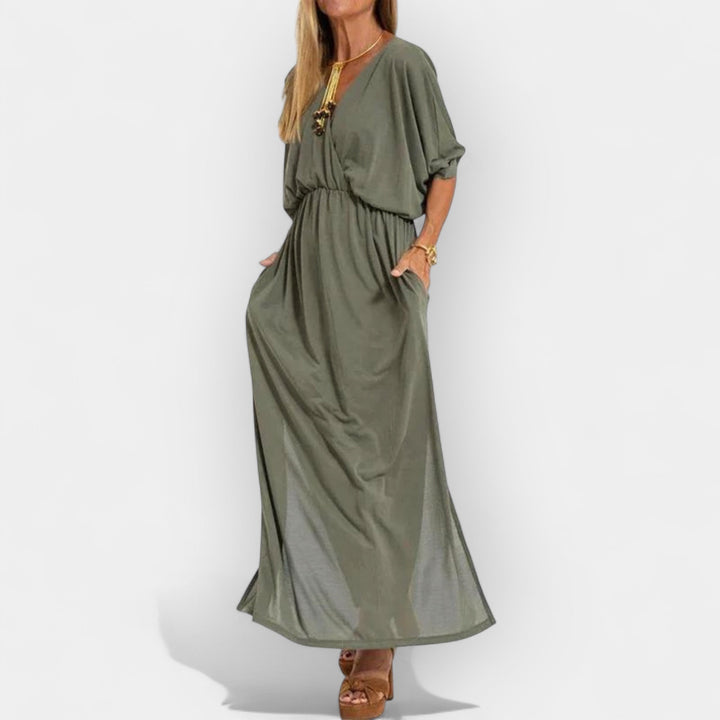 Retro-Inspired Long Dress