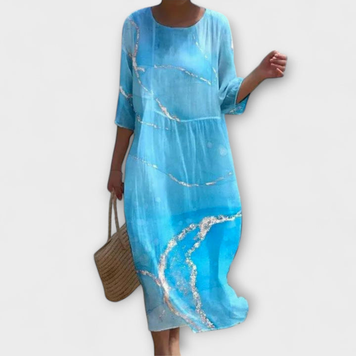 SHAE™ - Graceful Floral Maxi Gown