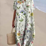 Merel | Vestido Maxi Floral Retro