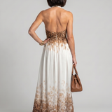 Beatriz | Vestido Midi Plisado Blanco