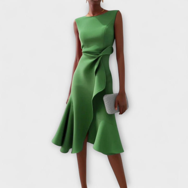MARISSA™ – Chic Sleeveless Wrap Dress