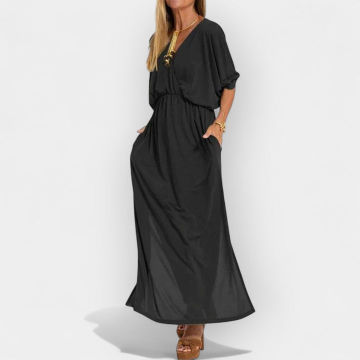 Retro-Inspired Long Dress