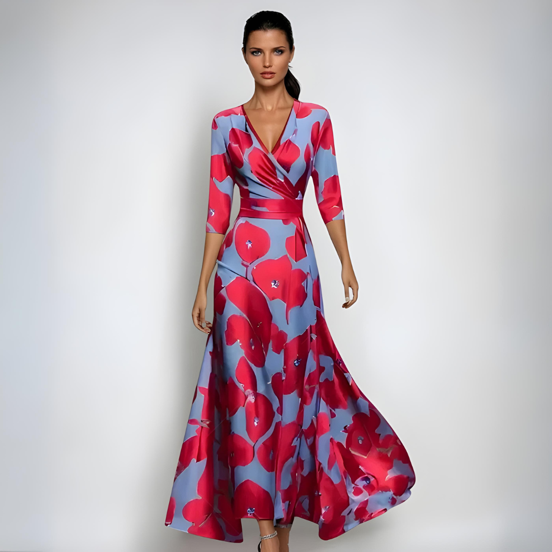 JOCELYN™ - Elegant Floral Dress