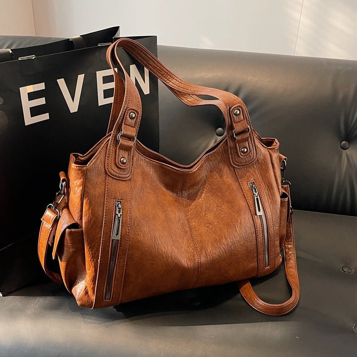 NOEMIE™ - Tote de piel atemporal