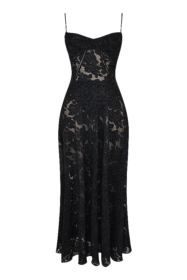 Serena - Chic Long Dress for Weddings and Special Occasions