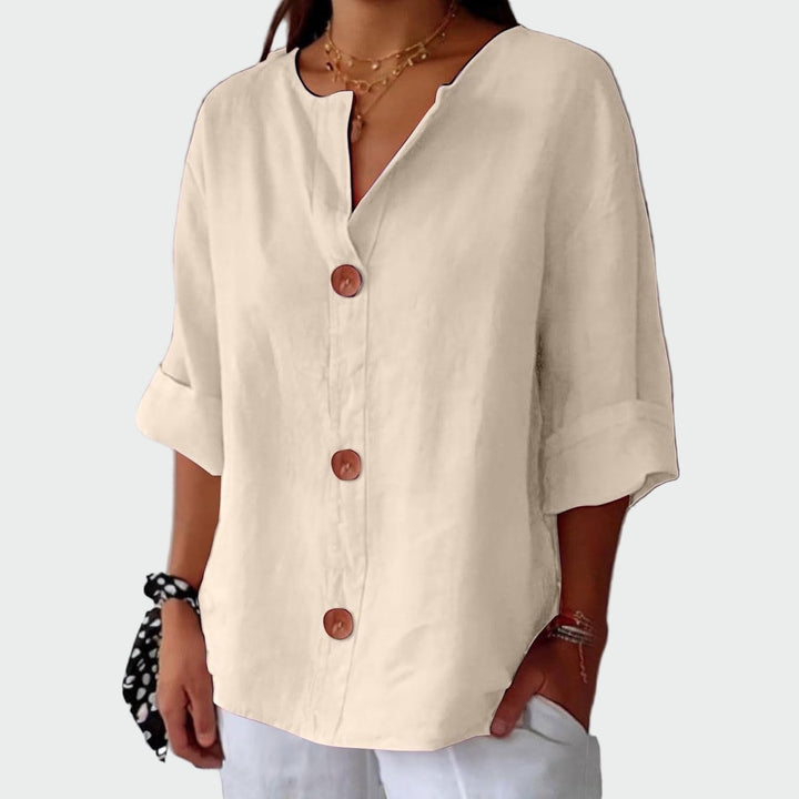 Blusa Casual con Textura