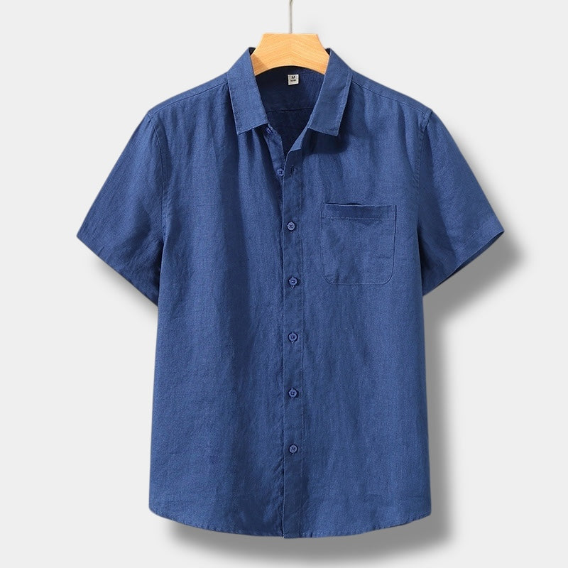CAMISA OLD MONEY DE MANGA CORTA