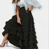 Falda de tul elegante