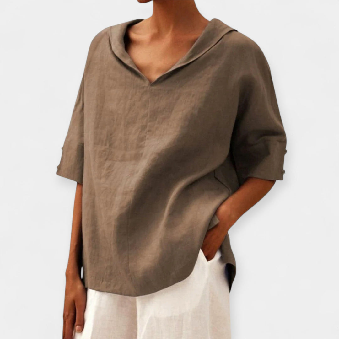 Dora - Blusa  de Corte Amplio