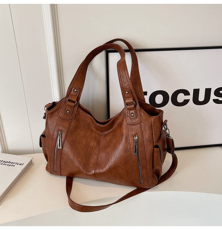NOEMIE™ - Tote de piel atemporal