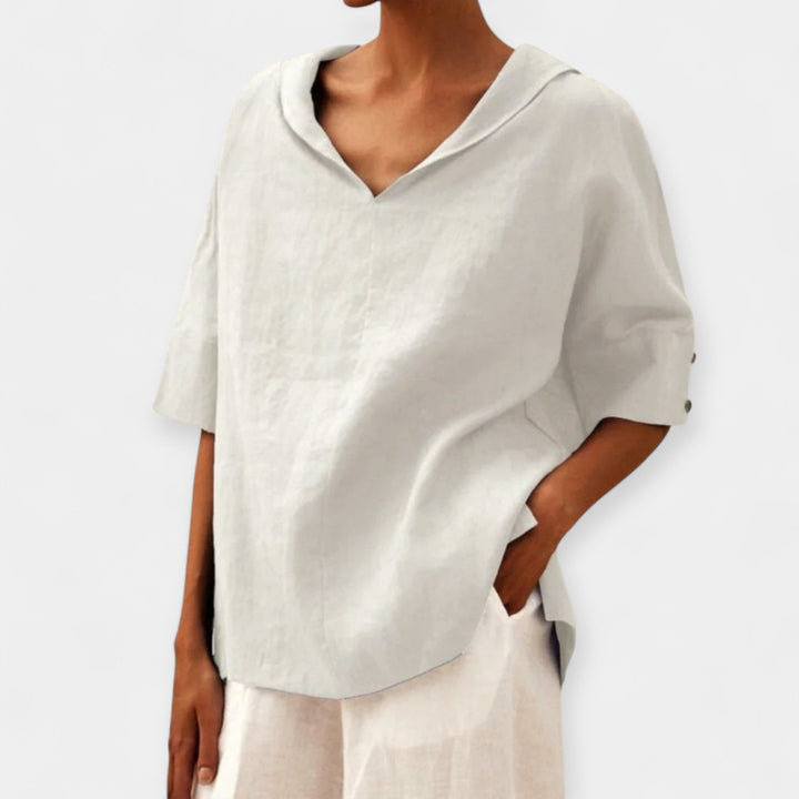 Blusa de corte amplio