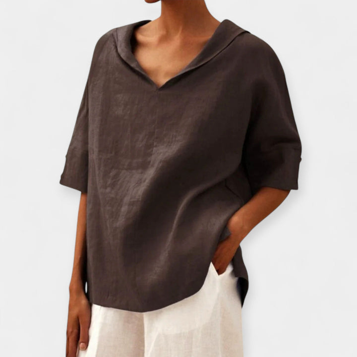 Blusa de corte amplio