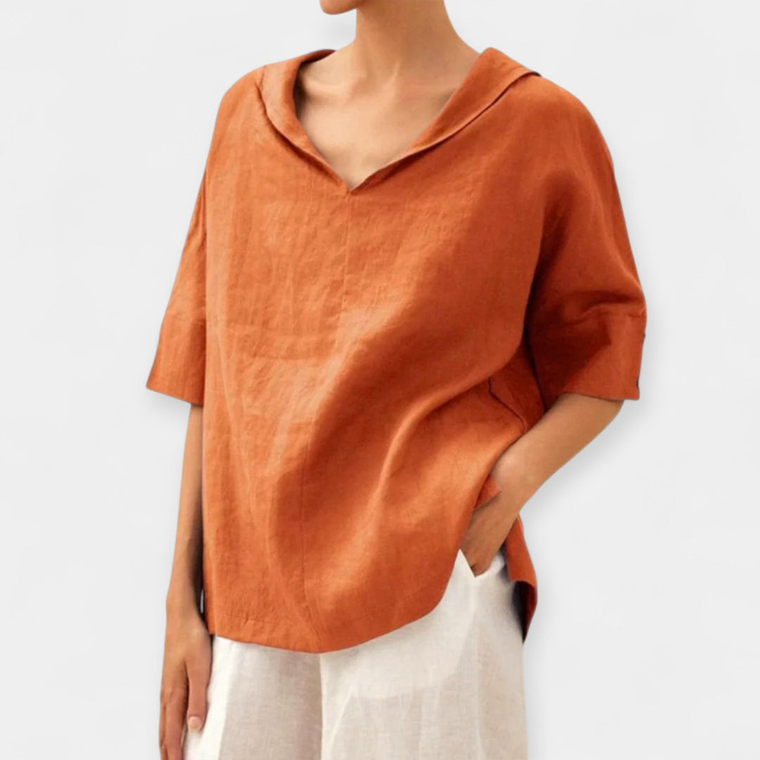 Blusa de corte amplio