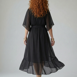 Valentina | Vestido Midi con Caída Ligera