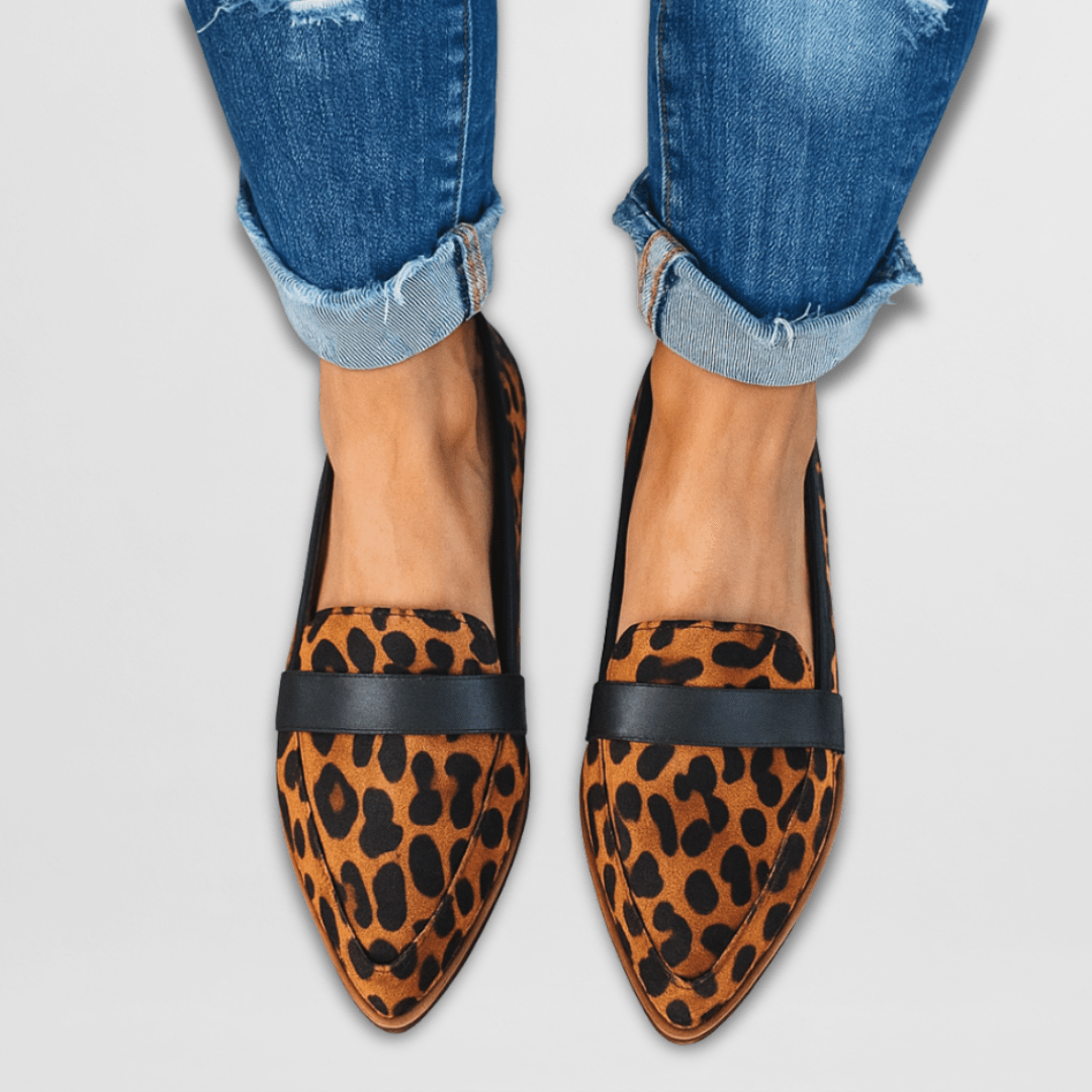 Mocasín en punta para mujer