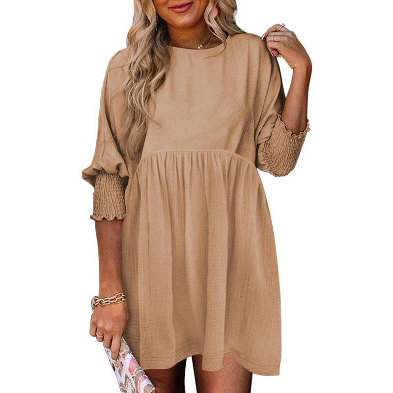 MIRASOL™ – Relaxed Fit Crew Neck Mini Dress