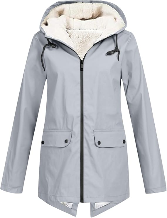 AMELIA™ | Cozy Fleece Zip-Up Hoodie