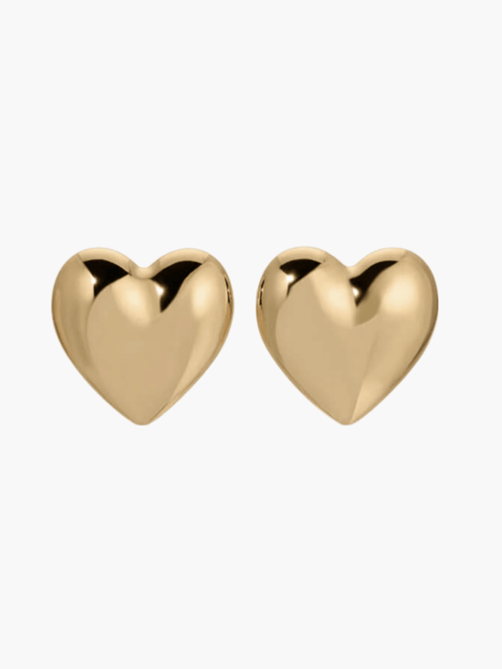 Pendientes de corazón inspirados en el amor
