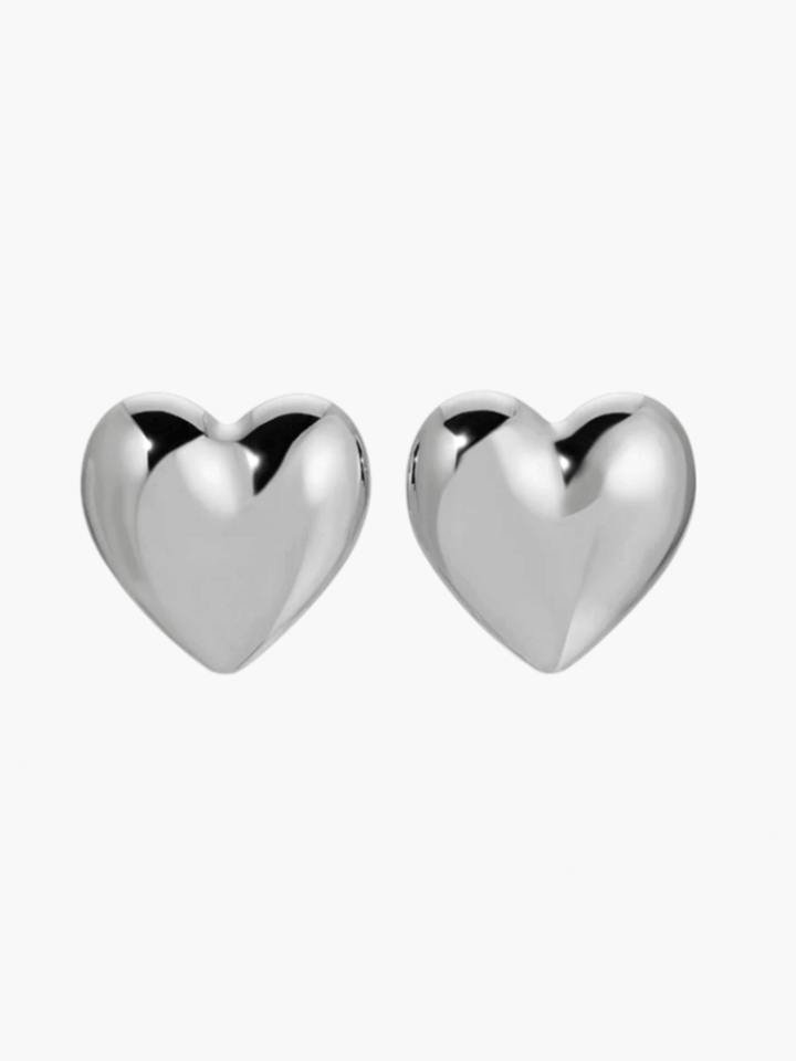 Pendientes de corazón inspirados en el amor