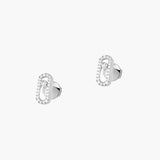 Pendientes de botón Melissa