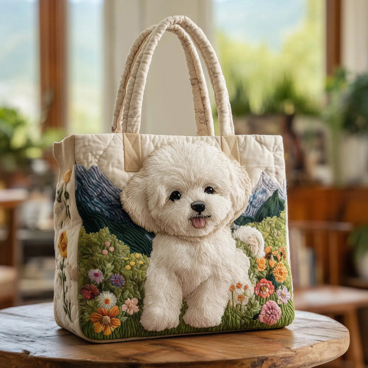 Bolso Artisanal Acolchado - Perro Encantado