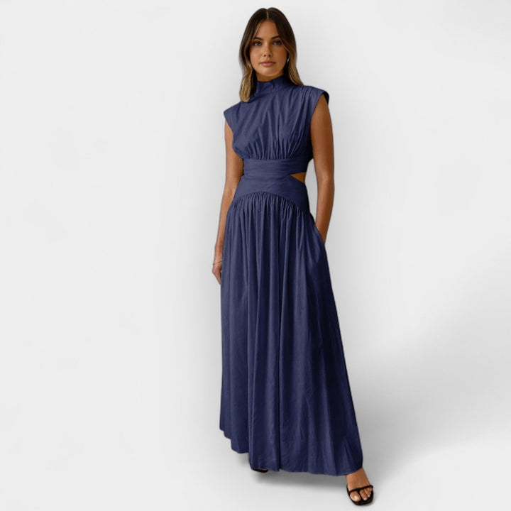 Chic Dress Featuring Stylish Cut-Out Accents