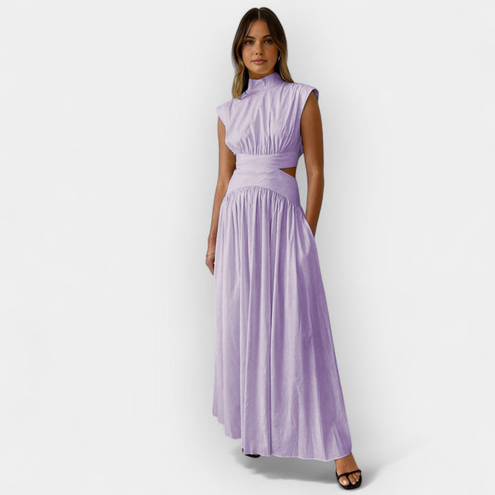 Chic Dress Featuring Stylish Cut-Out Accents