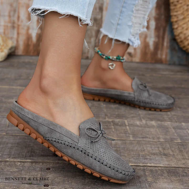 Conchi™ | Mocasines con lazo