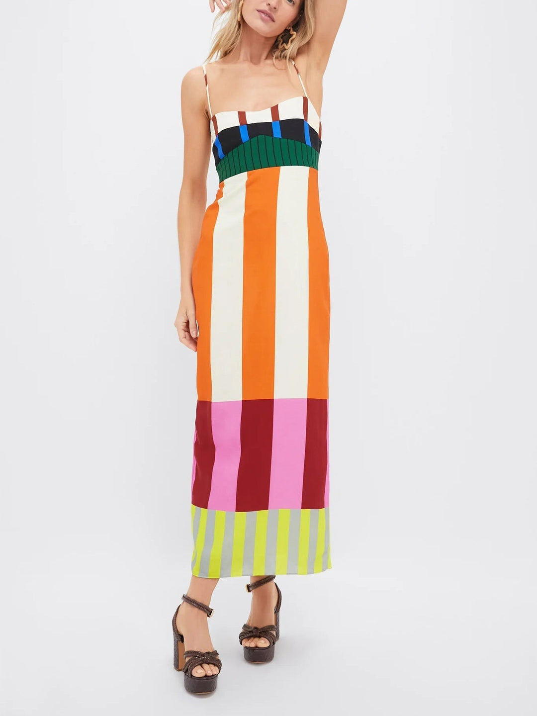 FLORIANNE™ - Maxi Dress in Bengal Print