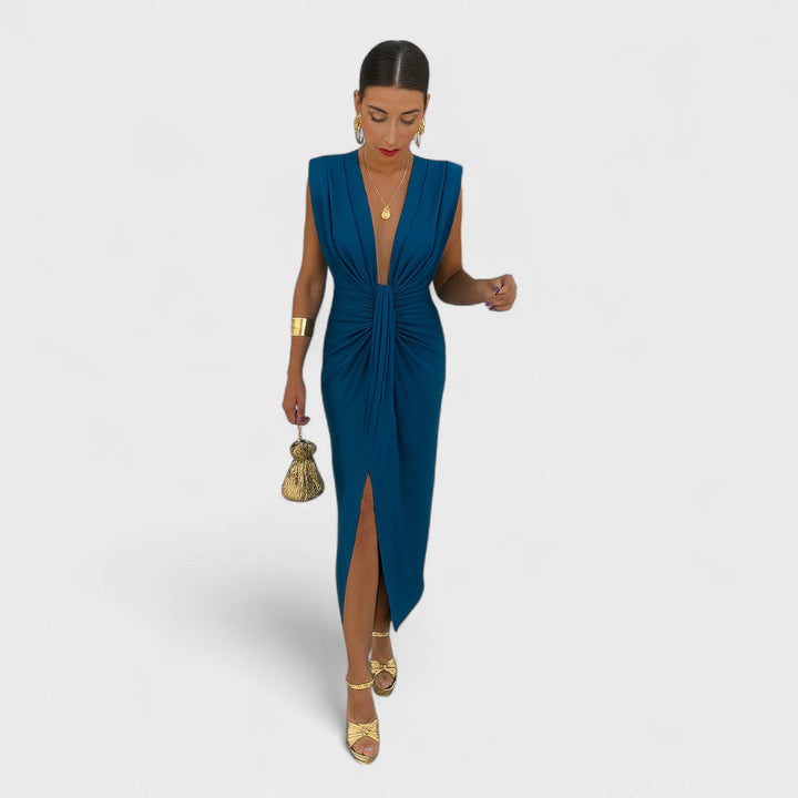 Julia - Dress with Open Neckline