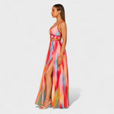 Vestido Karina™ Estampado Fluido de Verano