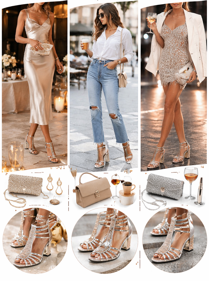 Silvia™ Zapatos de Tacón Elegantes