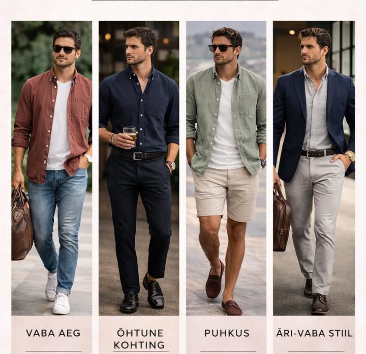 Manuel™ Camisa Casual Premium